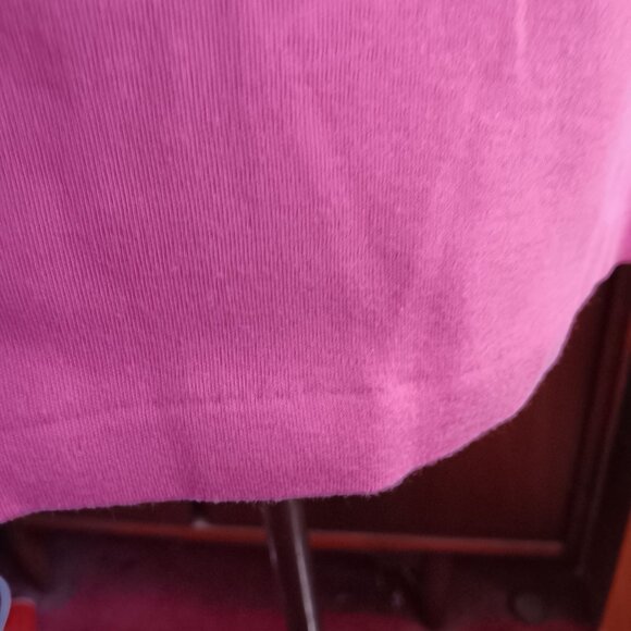 Vintage Mens Polo Shirt XL 80s PINK LOAFERS BEVERLY HILLS KNIT POLO COLLAR SS - Picture 4 of 6